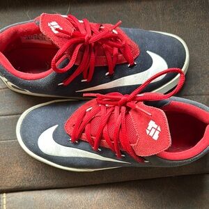 Nike Red and Gray Sneakers